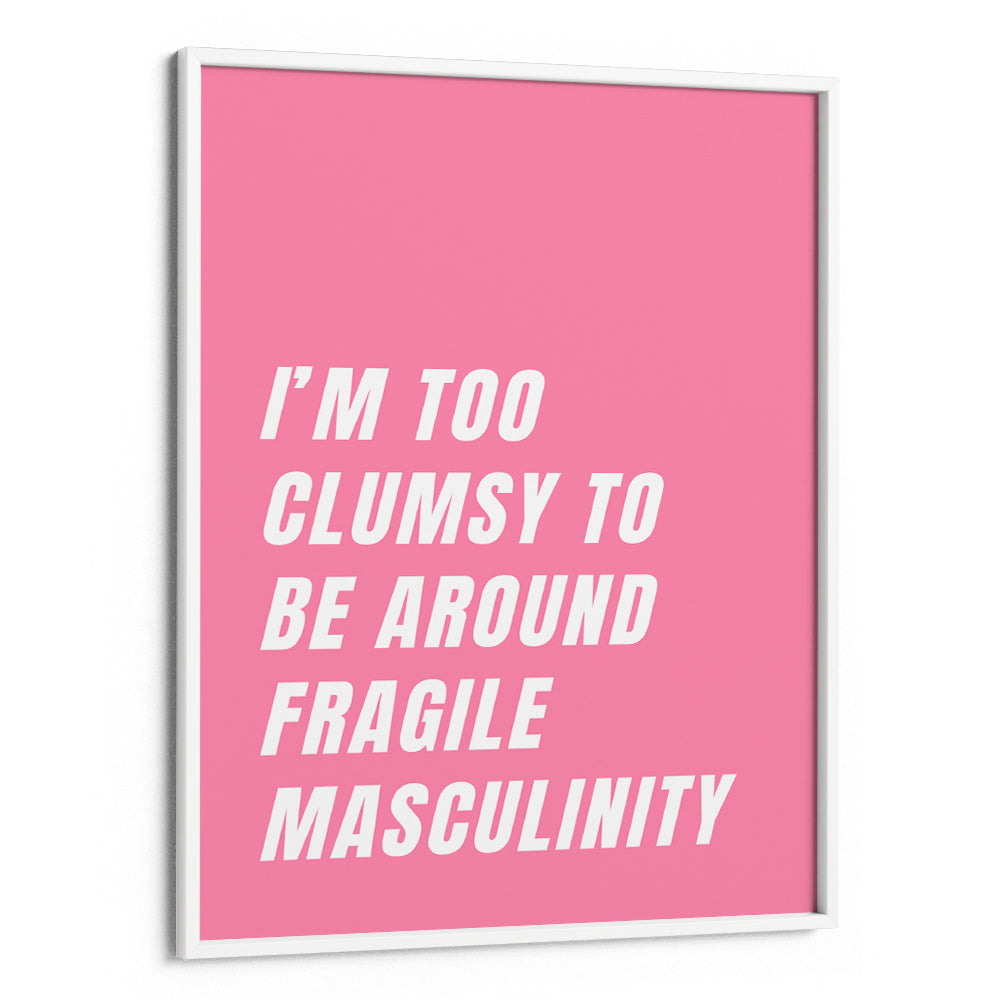 Clumsy Meets Fragility Wall Art Print - XS / Matte Paper / Rolled Art - Nook At You