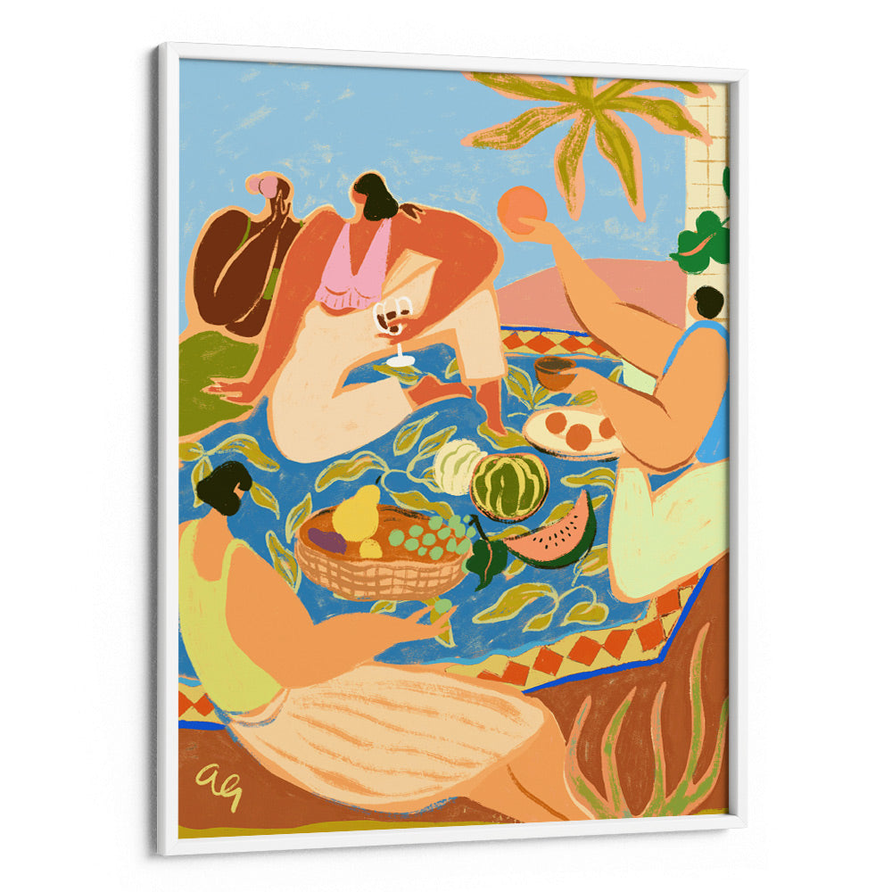 Summer Picnic Aesthetic Wall Art - 5XL / Canvas / Rolled Art - Nook At You