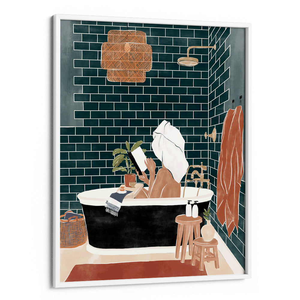 Bathtub Bliss Framed Art Prints - XS / Matte Paper / Rolled Art - Nook At You