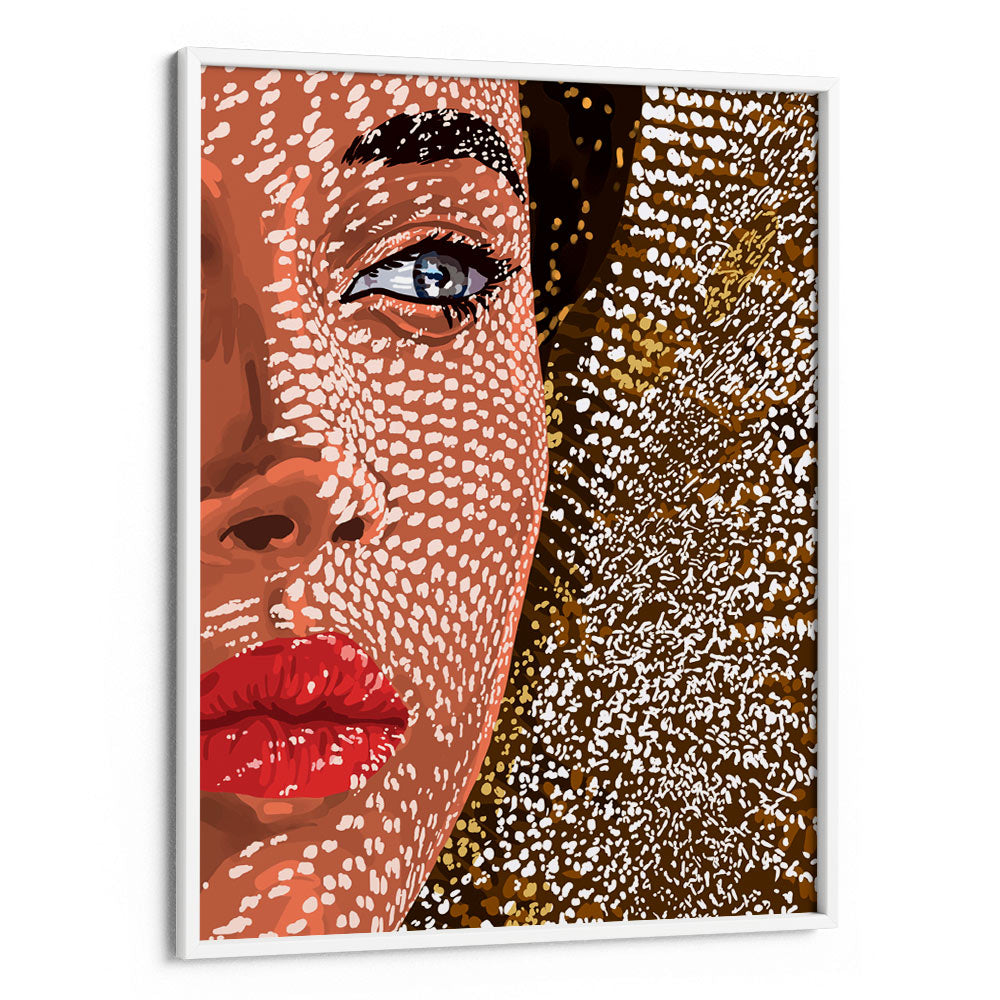 Under the Jute Hat, Bohemian Woman Fashion Painting - XS / Matte Paper / Rolled Art - Nook At You