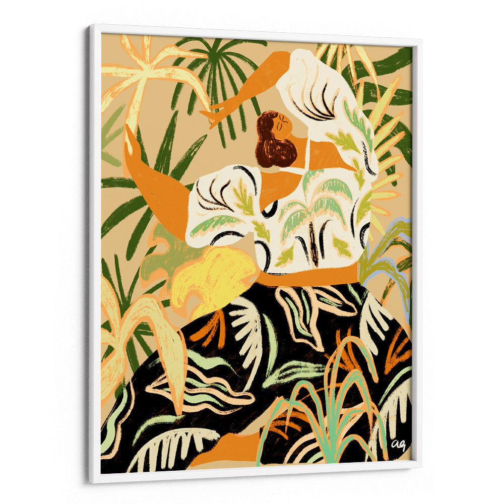 Nature Embrace Boho Artwork - 5XL / Canvas / Rolled Art - Nook At You