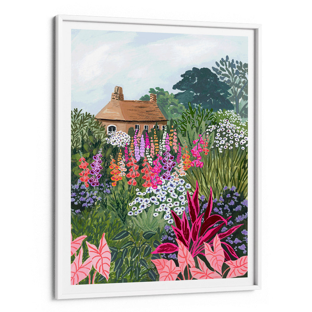 Lush Garden Landscape Wall Art - 5XL / Canvas / Rolled Art - Nook At You