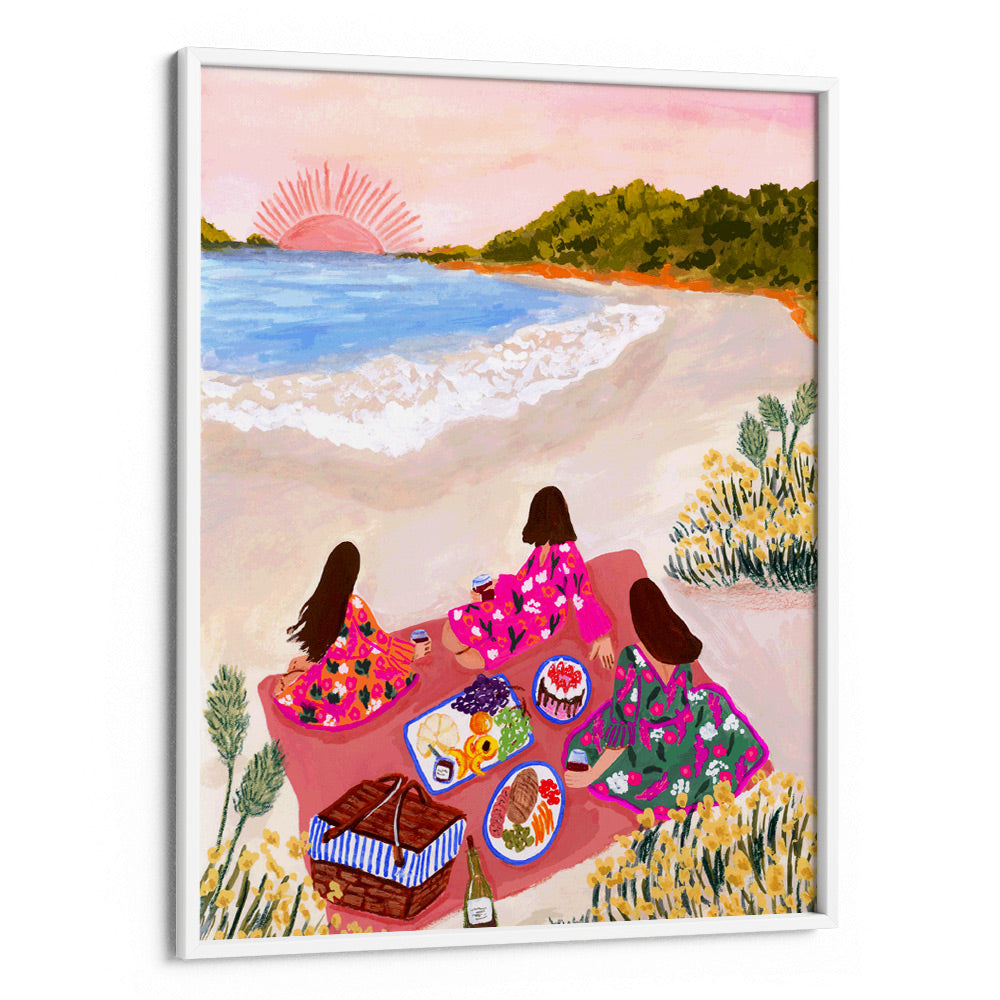 Beachside Morning Wall Art Poster - XS / Matte Paper / Rolled Art - Nook At You