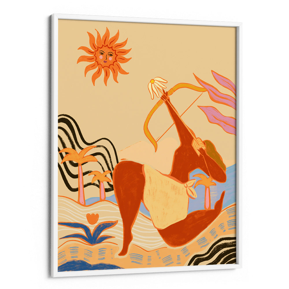 Sunlit Archer_s Dance Canvas Painting - 5XL / Canvas / Rolled Art - Nook At You