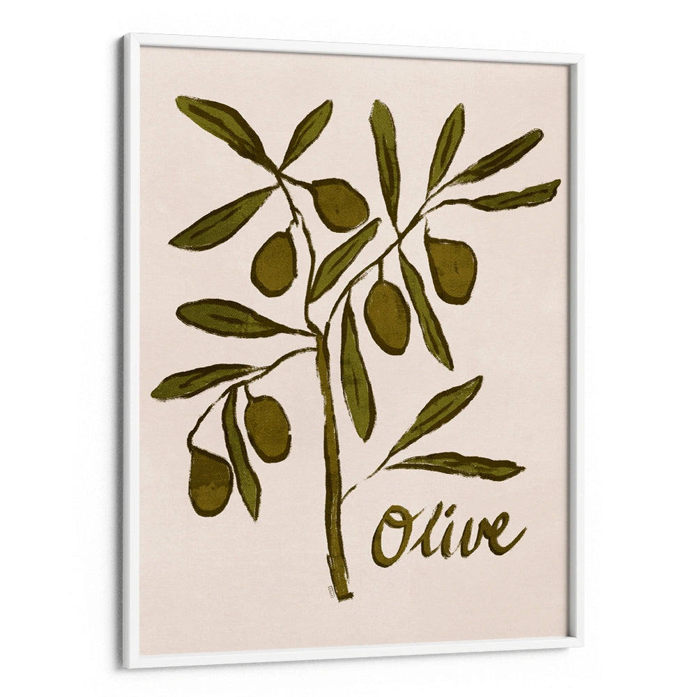 Olive Branch Botanical Wall Art Poster - XS / Matte Paper / Rolled Art - Nook At You