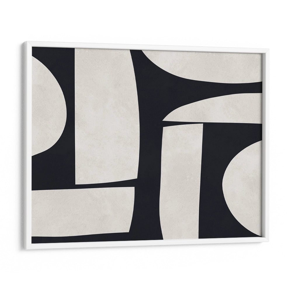 Curved Shapes Abstract Wall Art Poster - XS / Matte Paper / Rolled Art - Nook At You