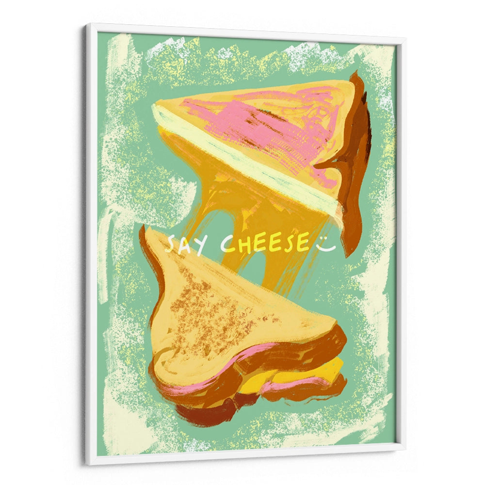 Melted Cheese Sandwiches Dining Room Wall Art - XS / Matte Paper / Rolled Art - Nook At You