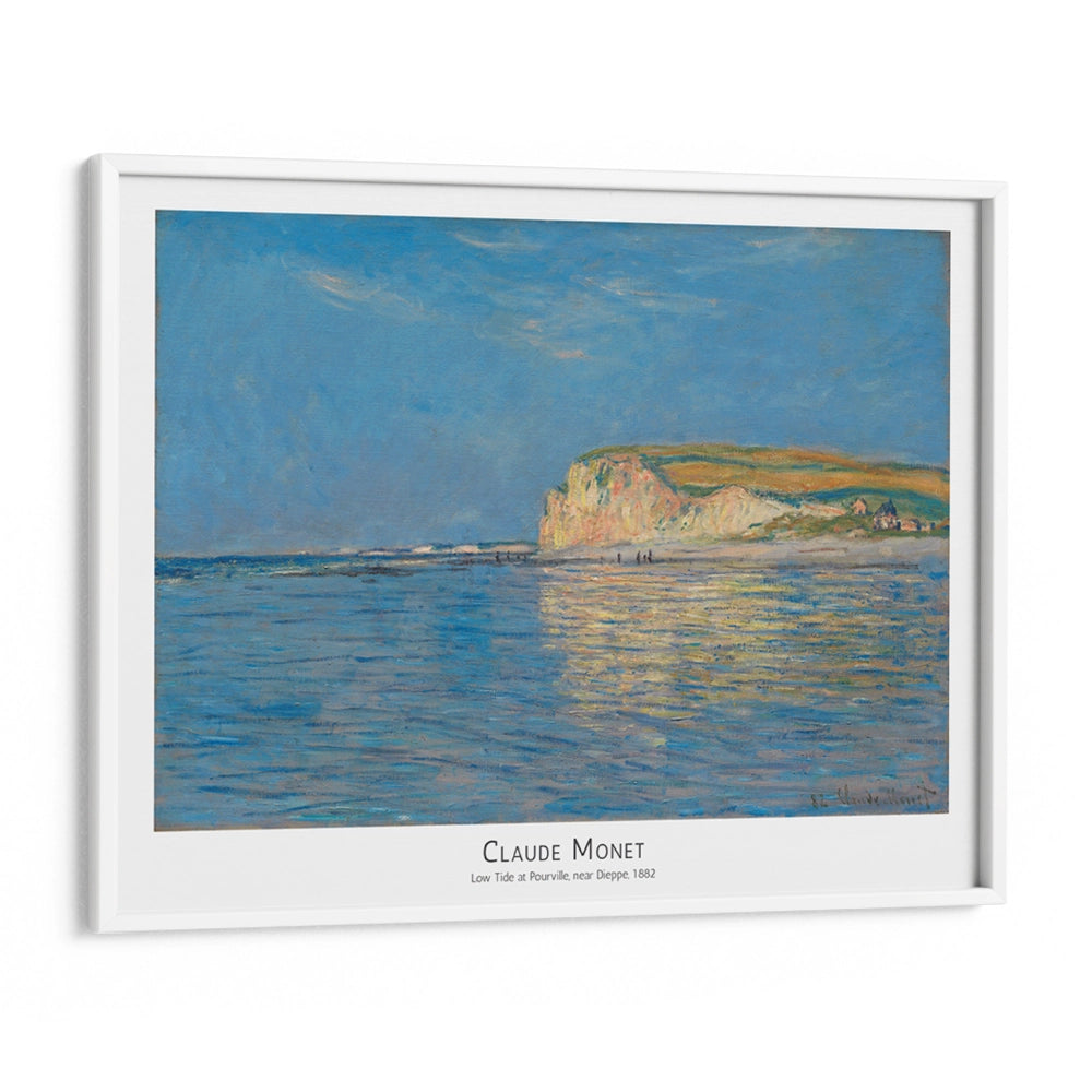 Monet - Low Tide at Pourville, near Dieppe Exhibition Painting - XS / Matte Paper / Rolled Art - Nook At You