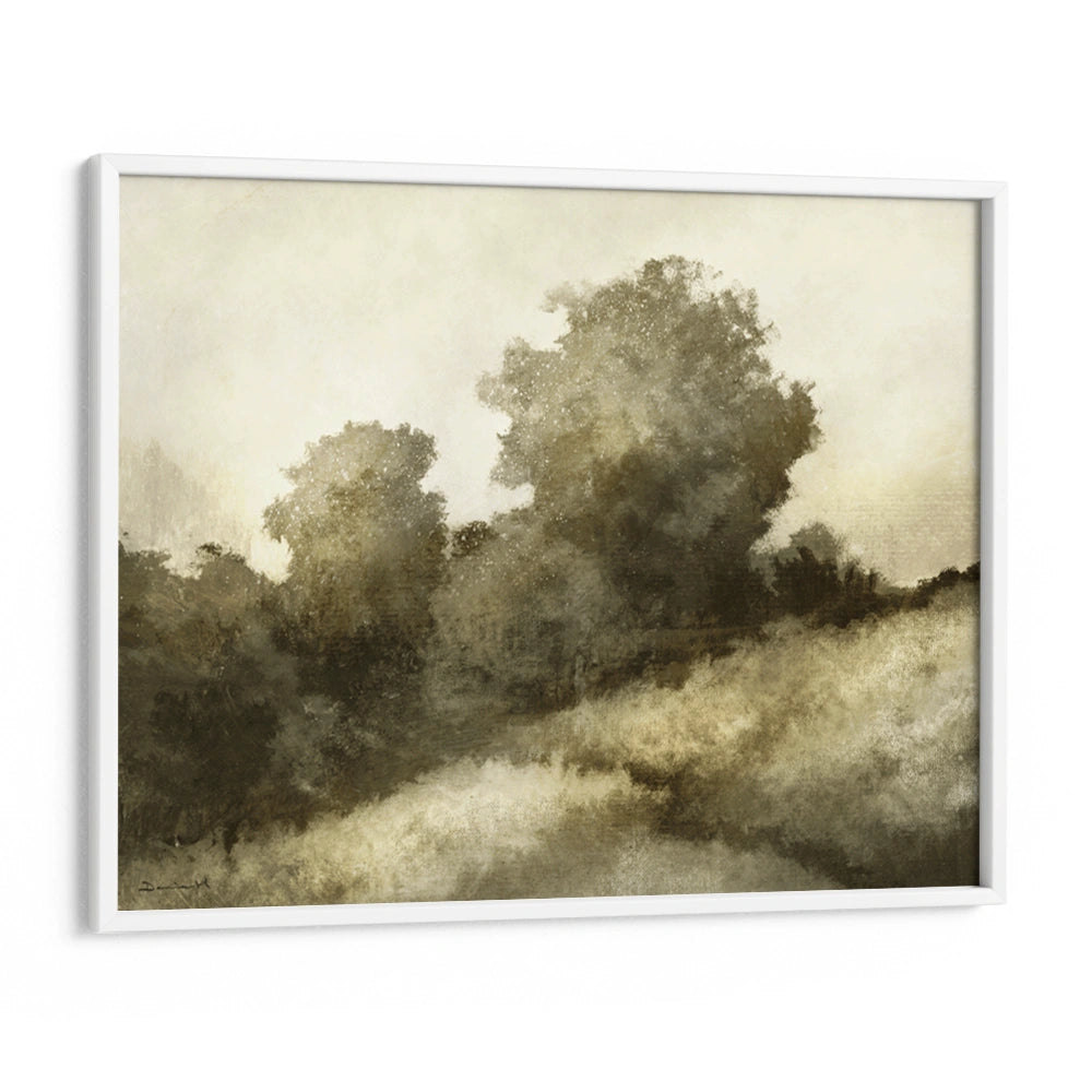 Devon Hill Landscape Wall Art Painting - XS / Matte Paper / Rolled Art - Nook At You
