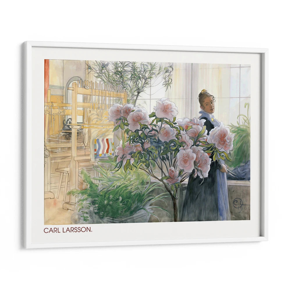 Carl Larsson - Azalea (1906) Exhibition Painting - XS / Matte Paper / Rolled Art - Nook At You