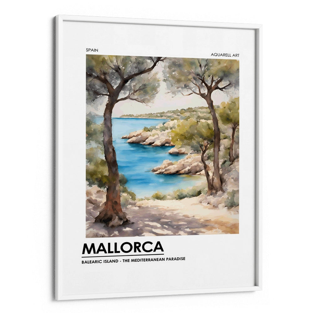 Mallorca Coastal Landscape Wall Art - XS / Matte Paper / Rolled Art - Nook At You