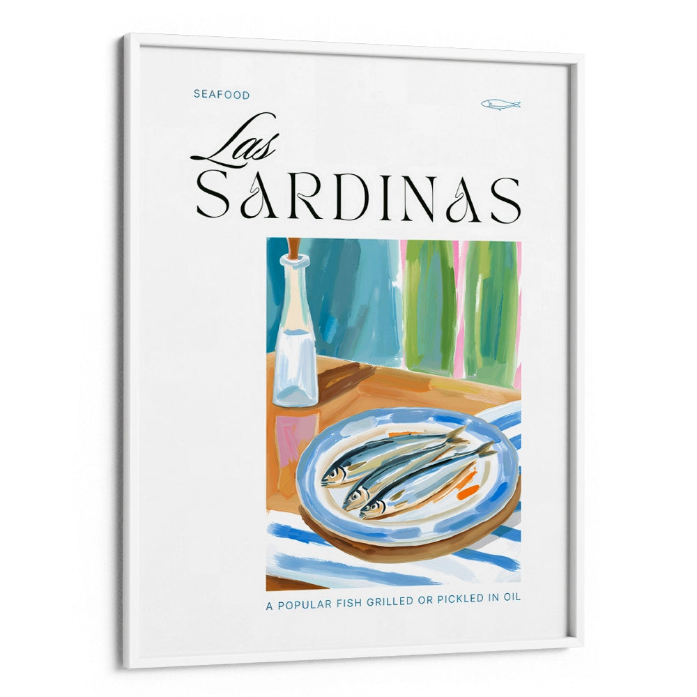 Sardine Gourmet Wall Art Print - XS / Matte Paper / Rolled Art - Nook At You