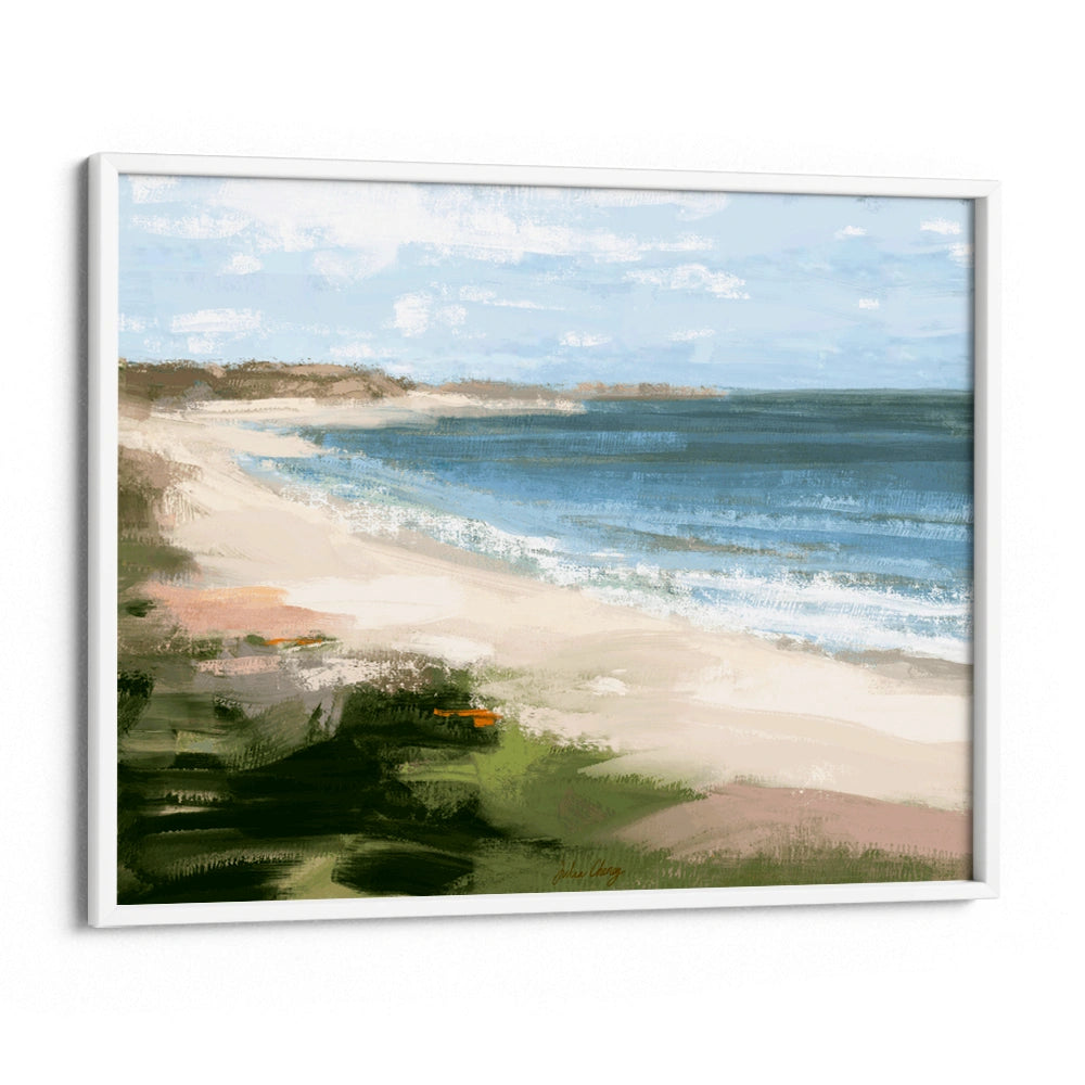 Coastal Beach Serenity Landscape Wall Art For Living Room - XS / Matte Paper / Rolled Art - Nook At You