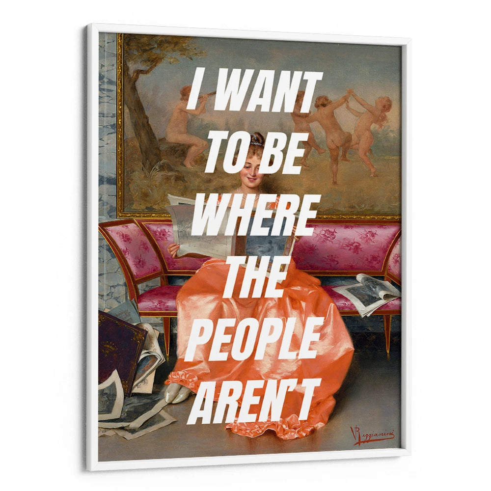 Solitude's Wish Statement Wall Art - XS / Matte Paper / Rolled Art - Nook At You