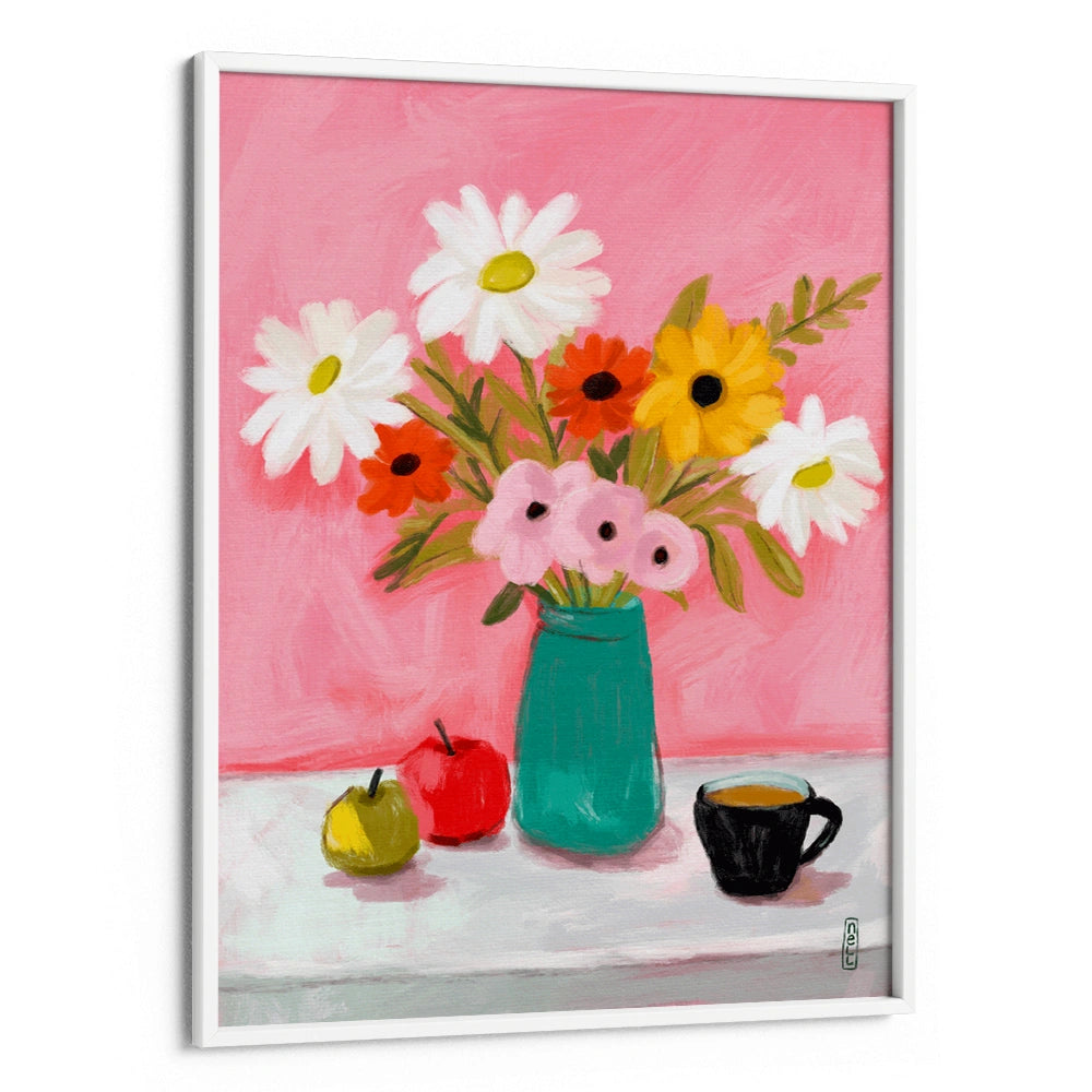 Cheerful Floral Still Life Botanical Wall Art Print - XS / Matte Paper / Rolled Art - Nook At You