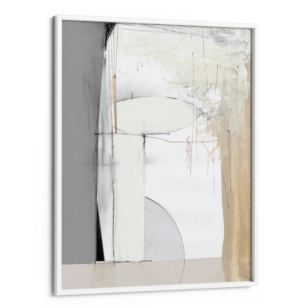Soft Neutral Abstract Wall Art Print - XS / Matte Paper / Rolled Art - Nook At You