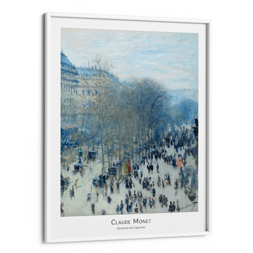 Monet - Boulevard des Capucines Exhibition Wall Art - XS / Matte Paper / Rolled Art - Nook At You