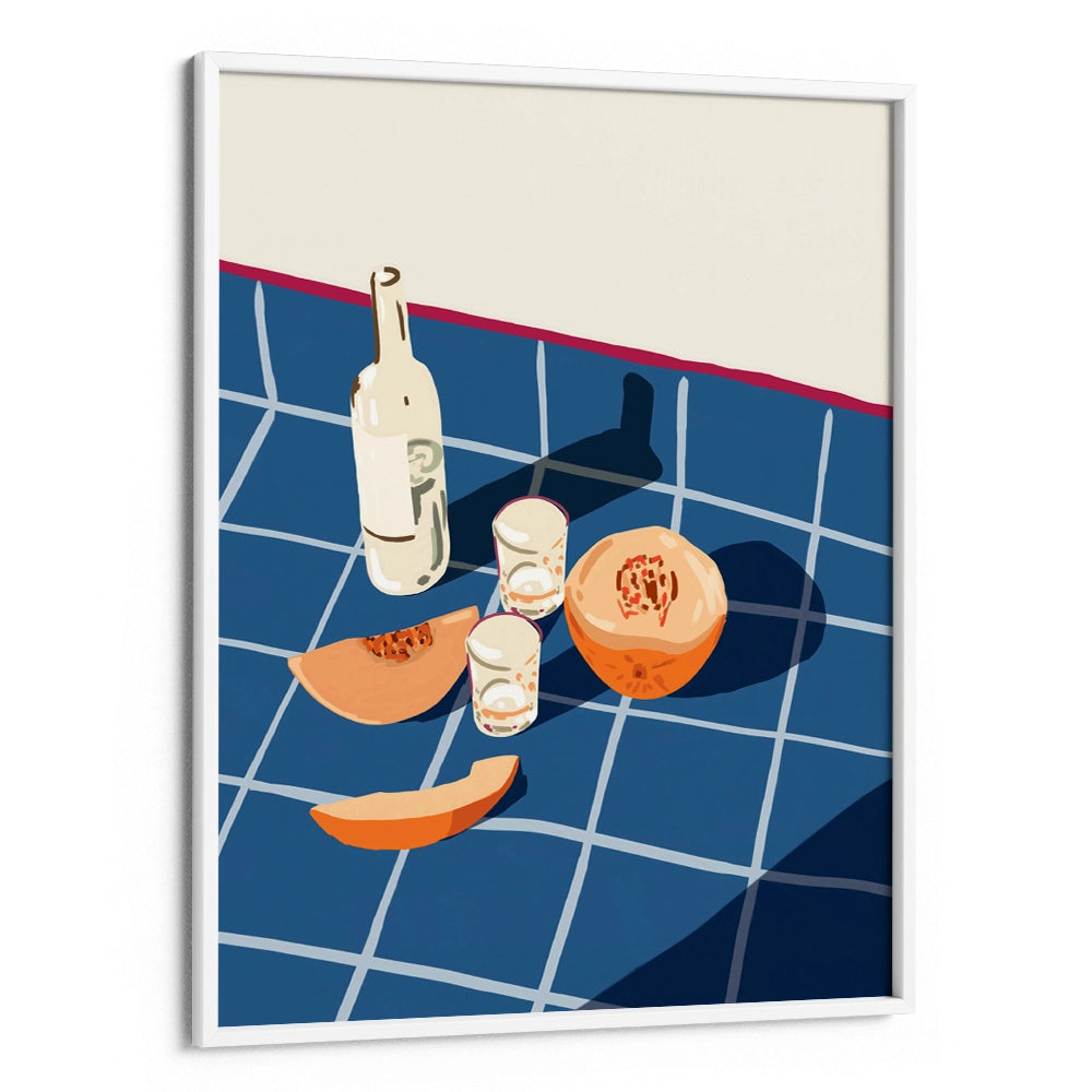 Melon Vodka Shots Dining Room Wall Art - XS / Matte Paper / Rolled Art - Nook At You