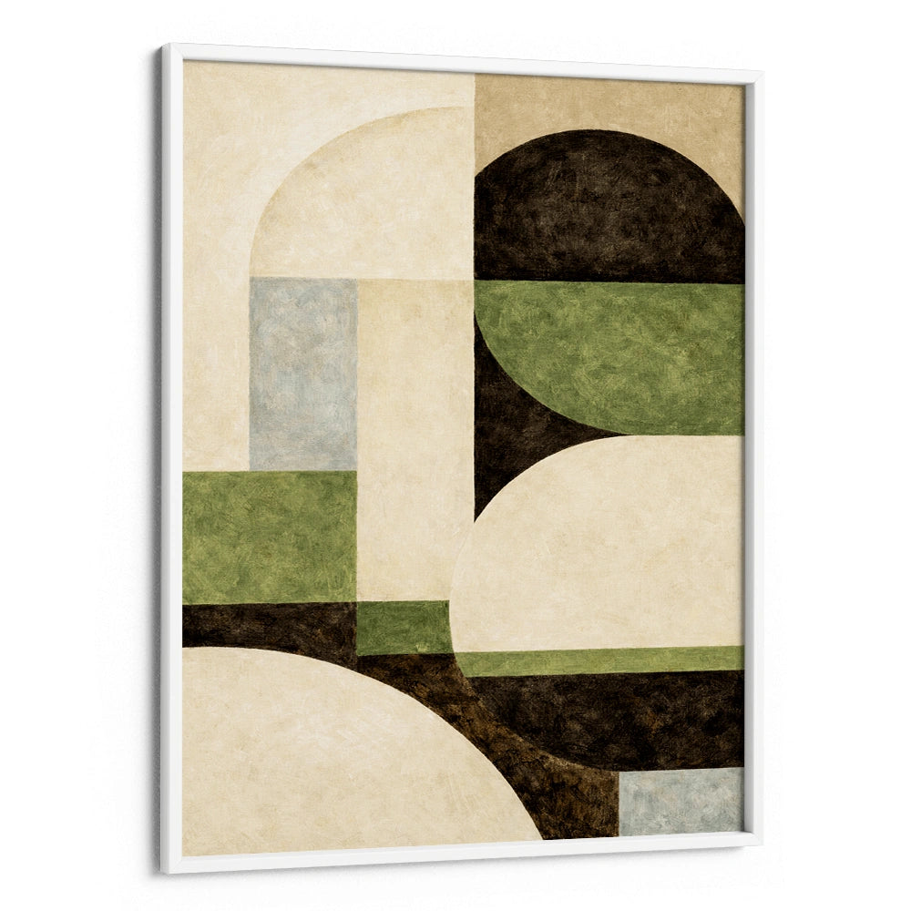 Geometric Silence Abstract Wall Art - XS / Matte Paper / Rolled Art - Nook At You