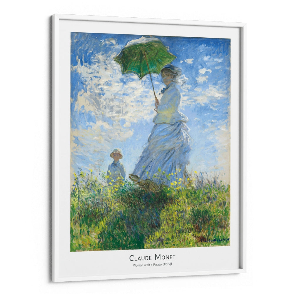 Monet - Woman with a Paraso Exhibition Art Print - XS / Matte Paper / Rolled Art - Nook At You