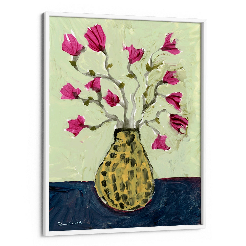 Crimson Petals Abstract Wall Art Poster - XS / Matte Paper / Rolled Art - Nook At You