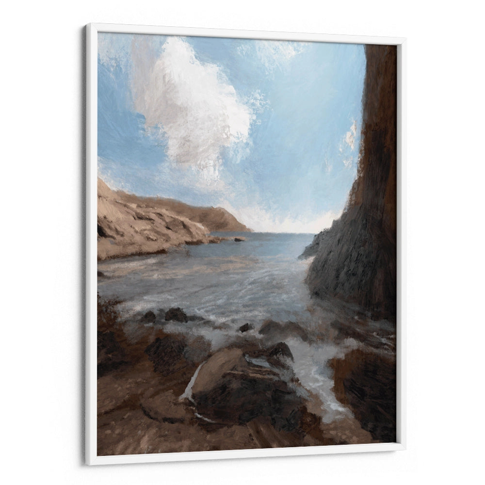 Castle Cove Beach Landscape Wall Art - XS / Matte Paper / Rolled Art - Nook At You