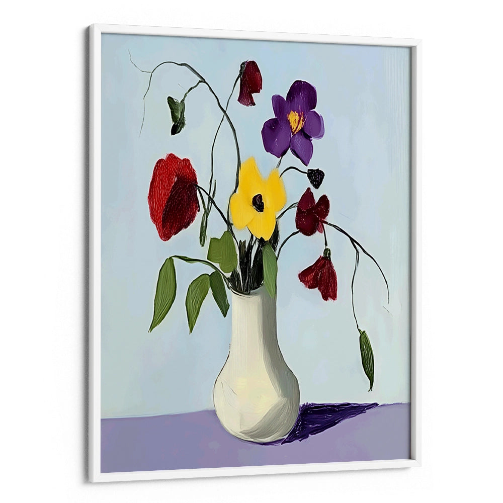 Flower Mood Botanical Wall Art Painting - XS / Matte Paper / Rolled Art - Nook At You