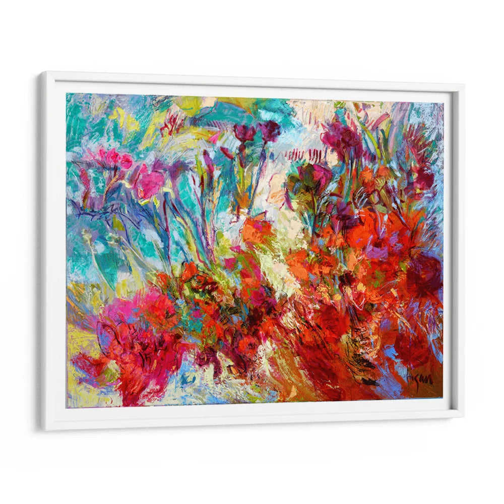 Botanic Radiance Abstract Painting - XS / Matte Paper / Rolled Art - Nook At You