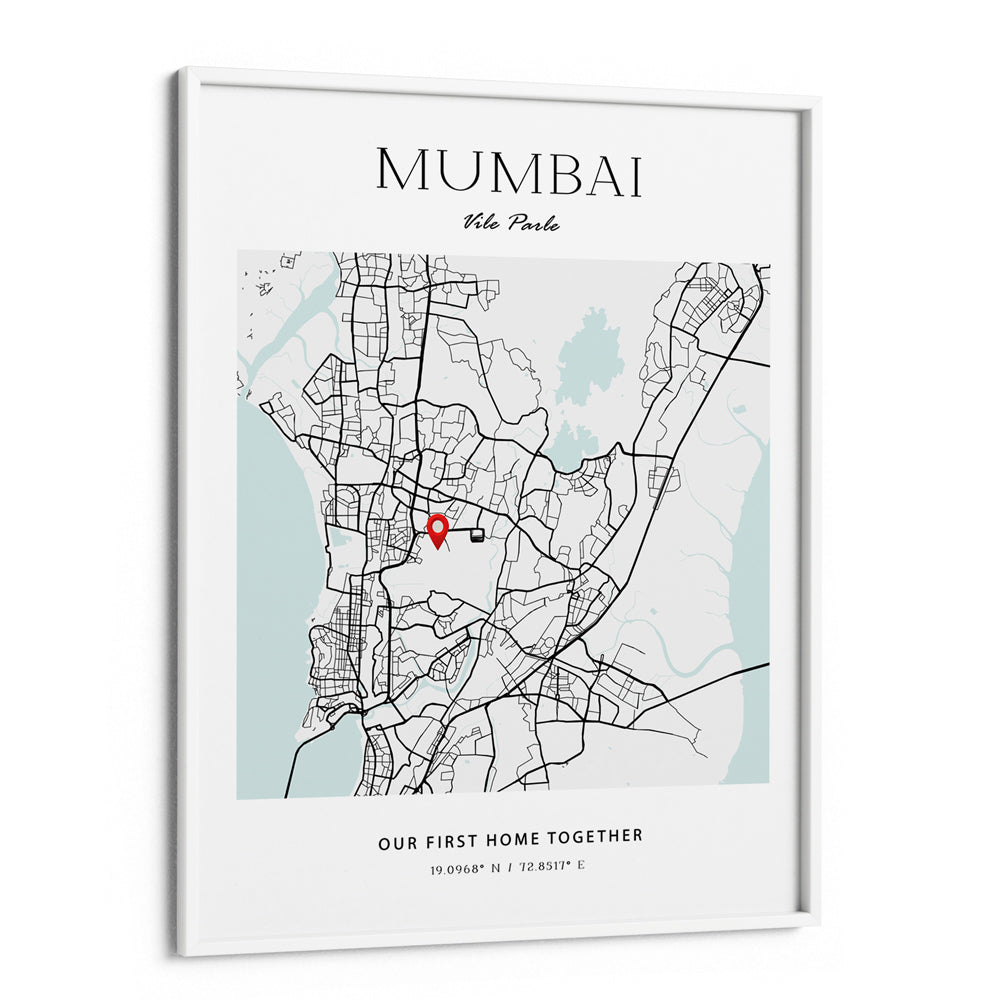 Personalised Map Art - Ethereal Streetscapes - XS / Matte Paper / Rolled Art - Nook At You