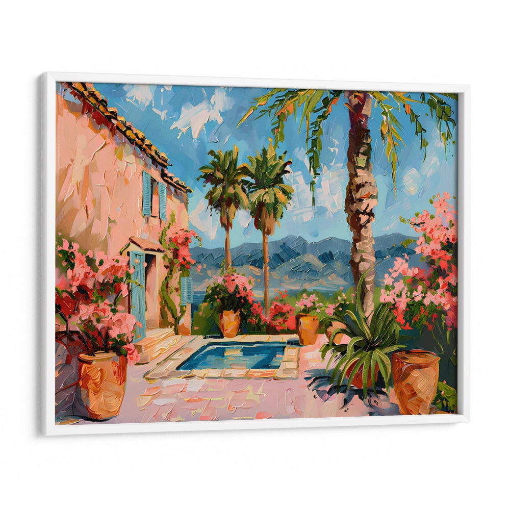 Picturesque Villa Landscape Painting - XS / Matte Paper / Rolled Art - Nook At You