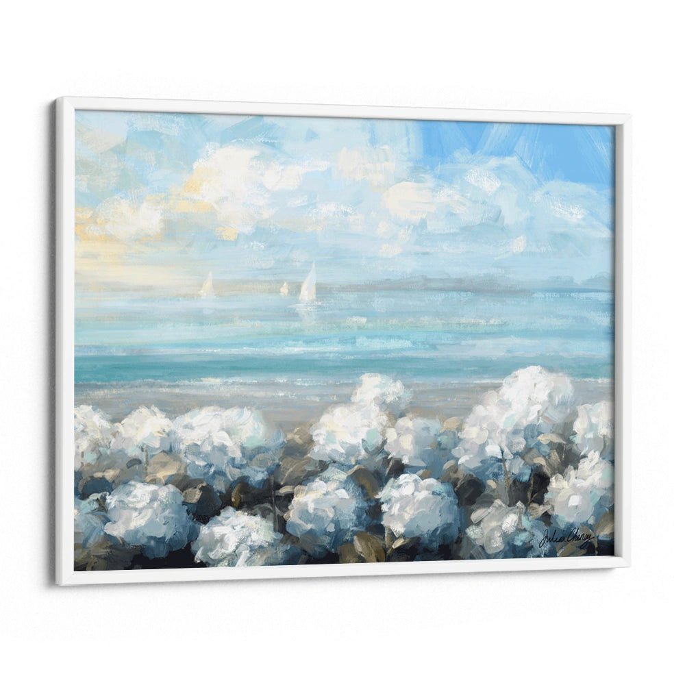 Coastal Hydrangea Serenity Landscape Wall Art - XS / Matte Paper / Rolled Art - Nook At You
