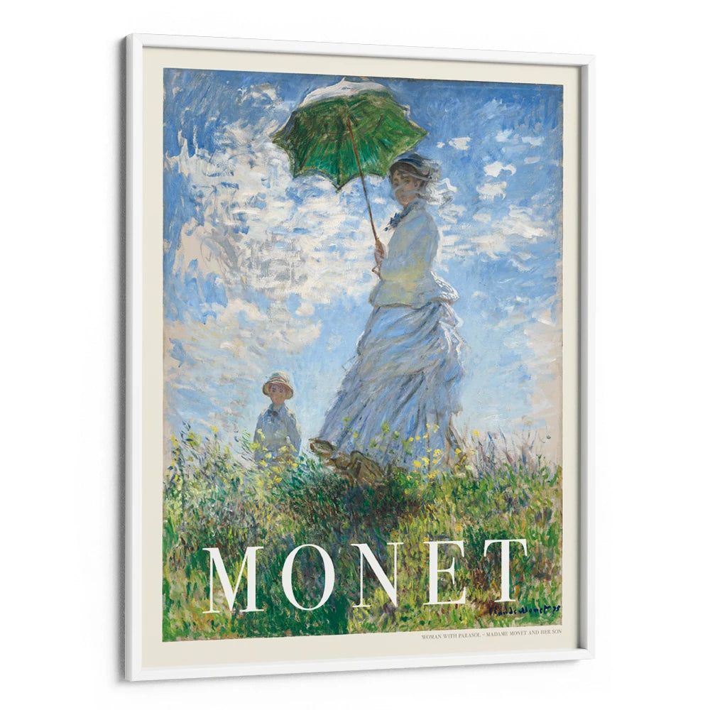 Claude Monet - Woman With Parasol II Exhibition Poster - XS / Matte Paper / Rolled Art - Nook At You