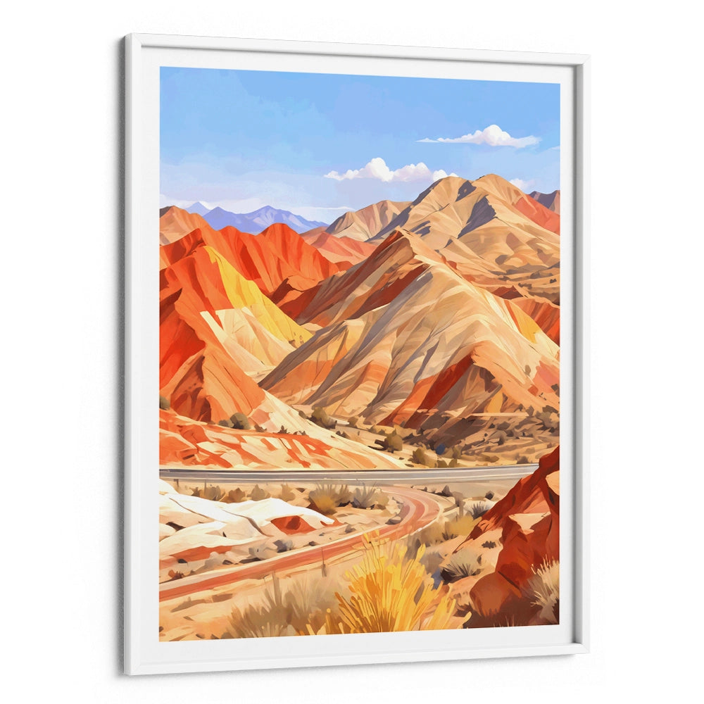 Colorful Peakscape Landscape Wall Art - 5XL / Canvas / Rolled Art - Nook At You