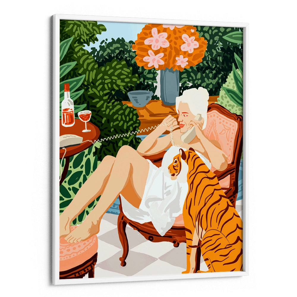 Gossip Boho Wall Art Print - XS / Matte Paper / Rolled Art - Nook At You