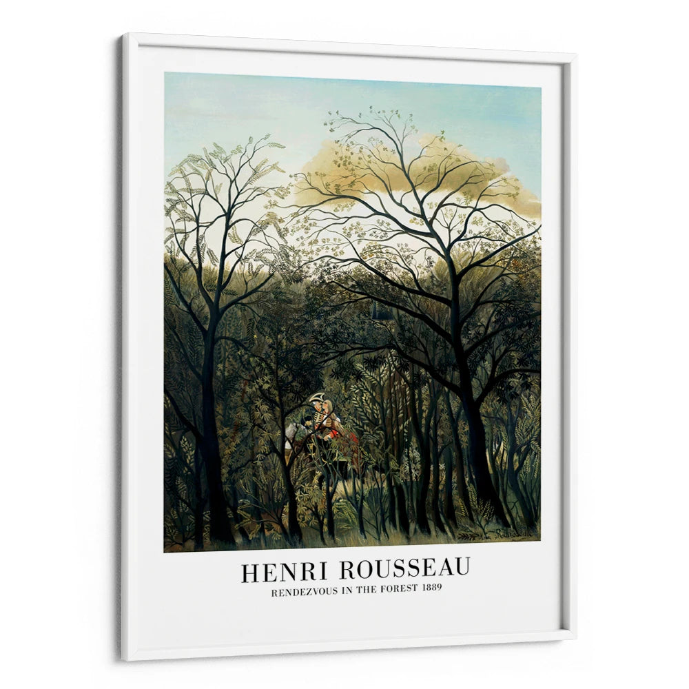 Henri Rousseau  - Rendezvous In The Forest Gallery Exhibition Poster - XS / Matte Paper / Rolled Art - Nook At You