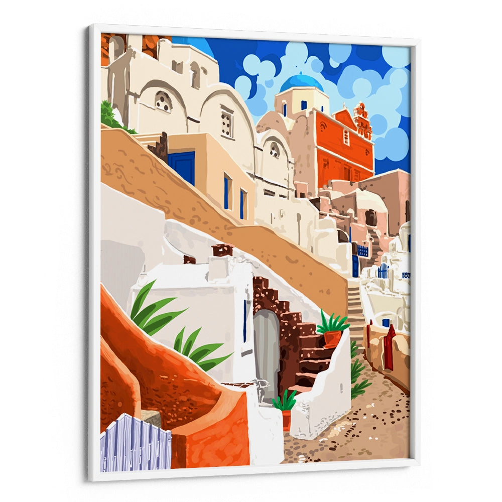 Somewhere Far Away Modern Wall Art Painting - XS / Matte Paper / Rolled Art - Nook At You