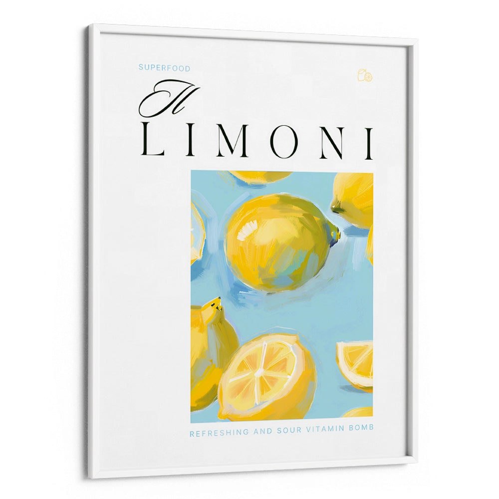 The Vibrant Lemons Wall Art Print - XS / Matte Paper / Rolled Art - Nook At You