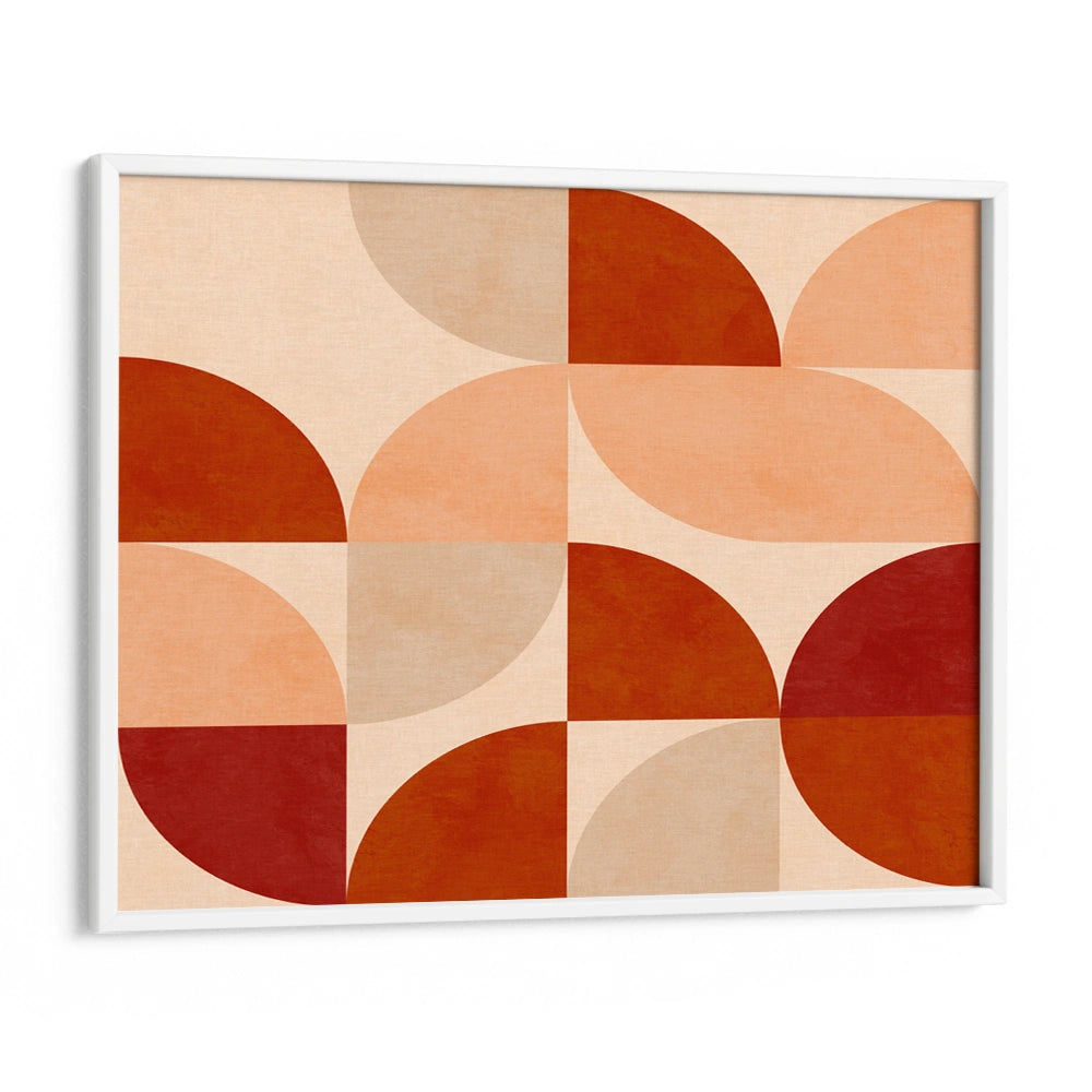 Autumn Mid Century Earthy Horizontal Abstract Wall Art - XS / Matte Paper / Rolled Art - Nook At You