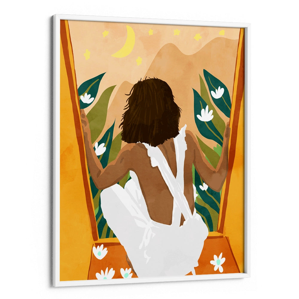 The Wild World and a Rebel Heart Boho Painting - XS / Matte Paper / Rolled Art - Nook At You