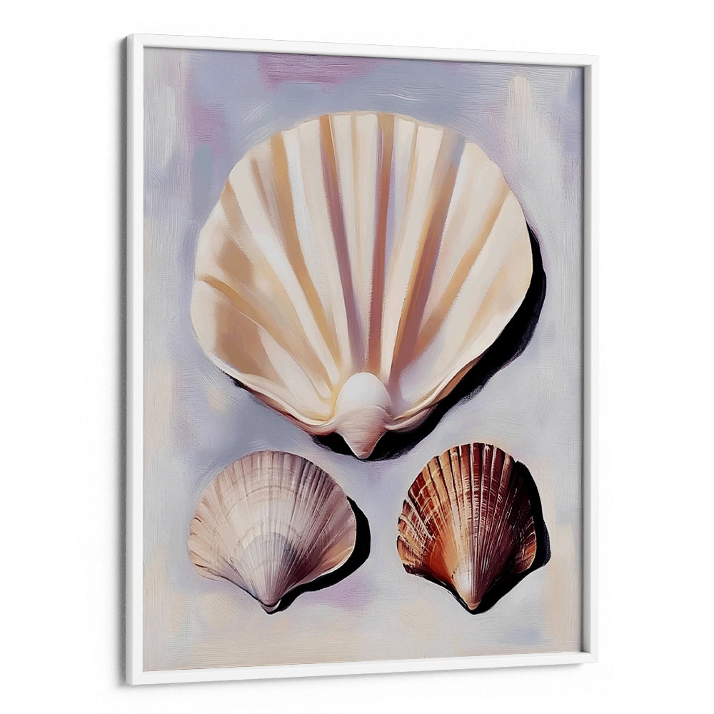 Seashell Harmony Canvas painting - XS / Matte Paper / Rolled Art - Nook At You