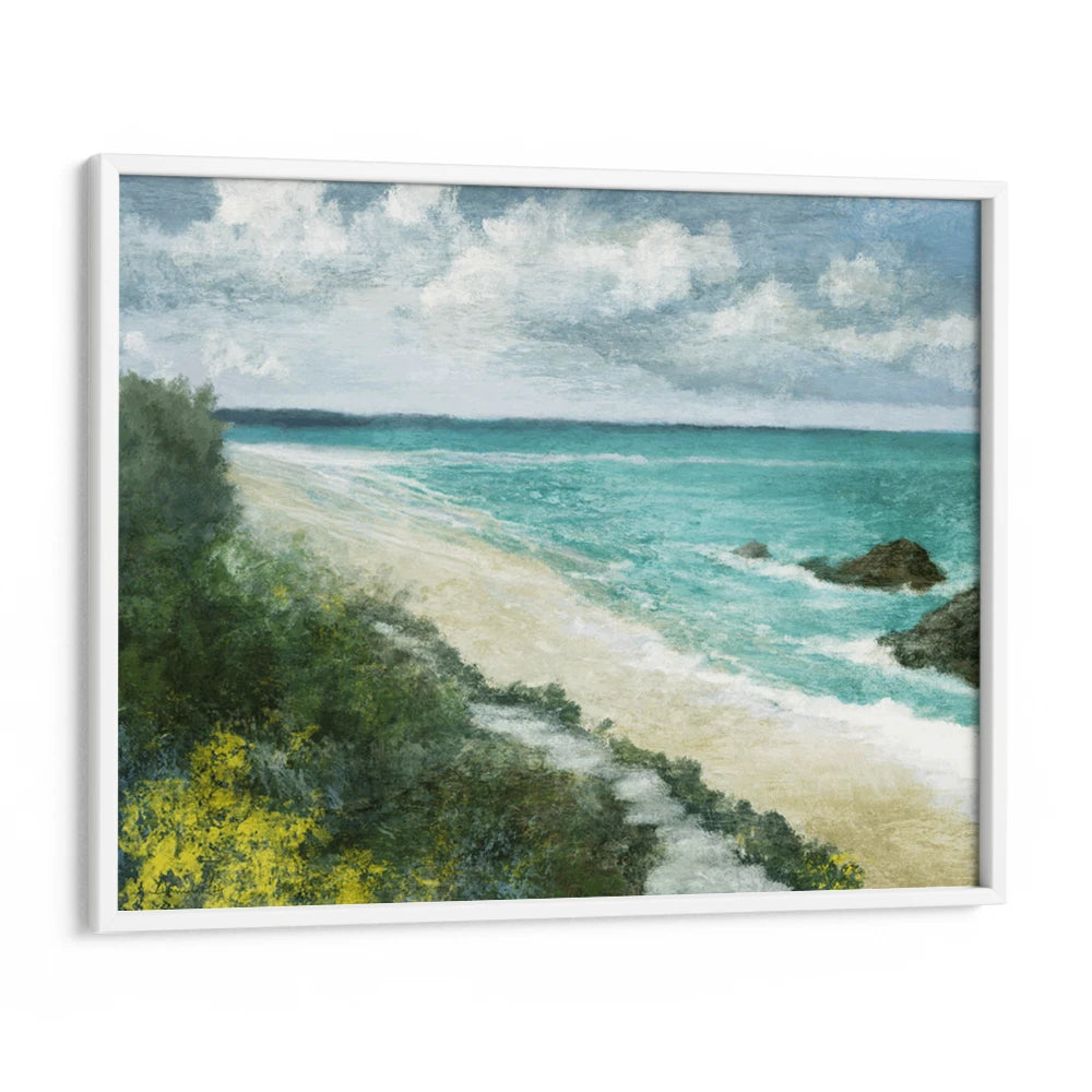 Coastal Walk Landscape Painting - XS / Matte Paper / Rolled Art - Nook At You