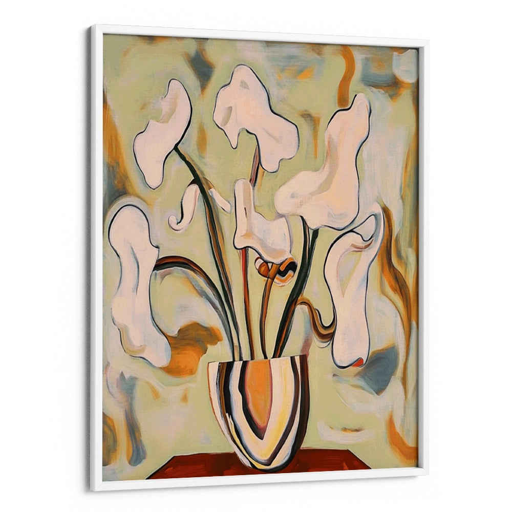 Floral Arrangement in a Vase Botanical Wall Painting - XS / Matte Paper / Rolled Art - Nook At You