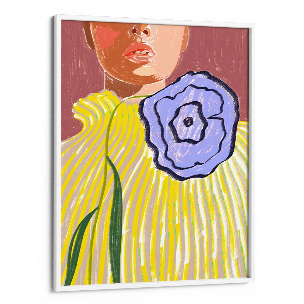 Blossom Elegance Modern Women Illustration Art - XS / Matte Paper / Rolled Art - Nook At You