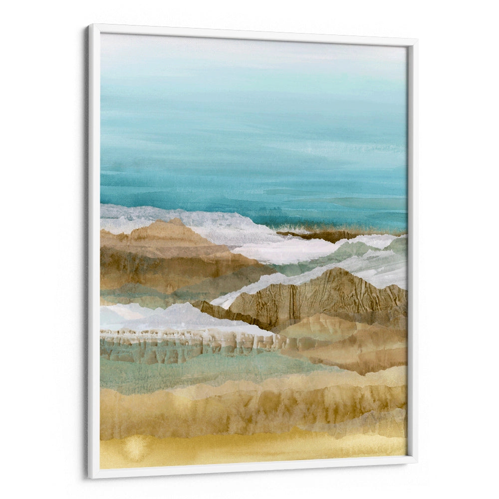 Abstract Mountain Layers Nature Wall Art - XS / Matte Paper / Rolled Art - Nook At You