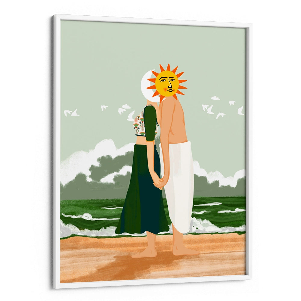 Celestial Union Boho Wall Art - XS / Matte Paper / Rolled Art - Nook At You