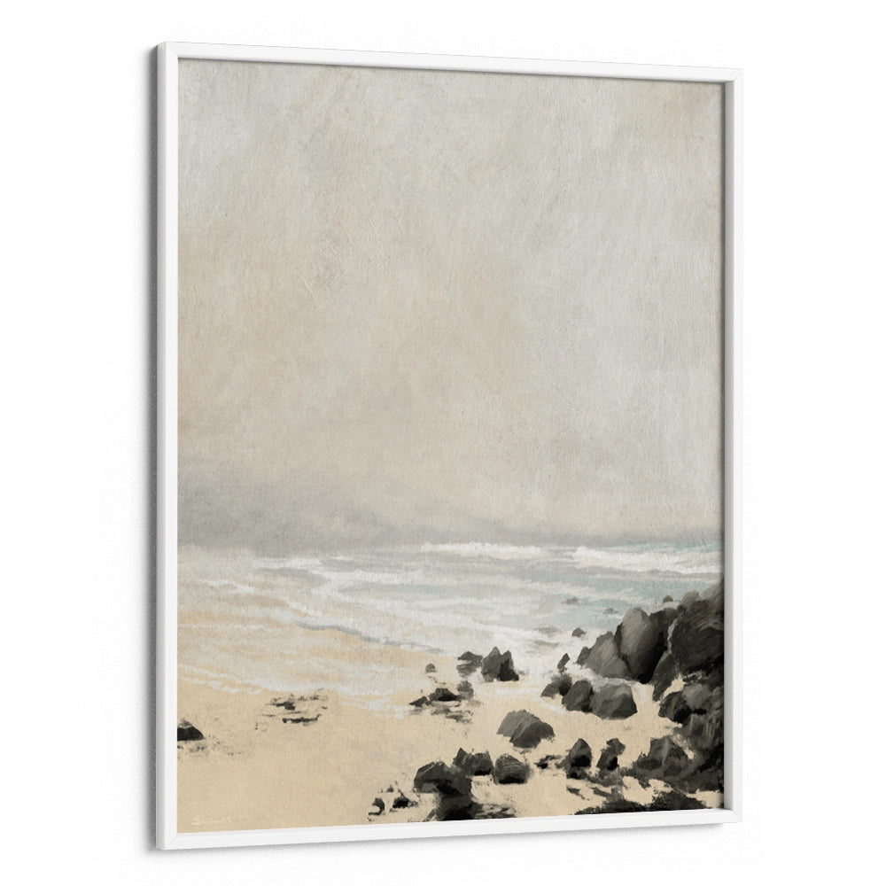 Beach Landscape Wall Art Painting - XS / Matte Paper / Rolled Art - Nook At You