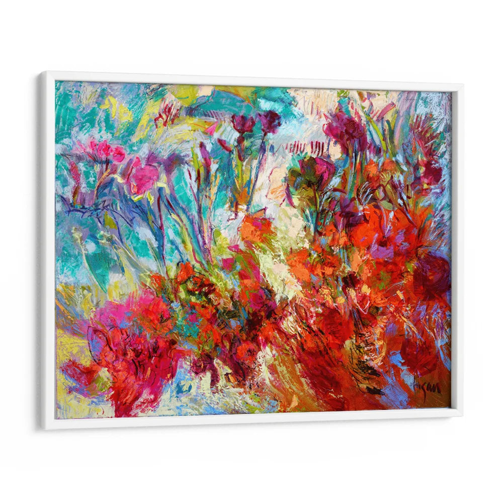 Botanic Radiance Abstract Painting - XS / Matte Paper / Rolled Art - Nook At You