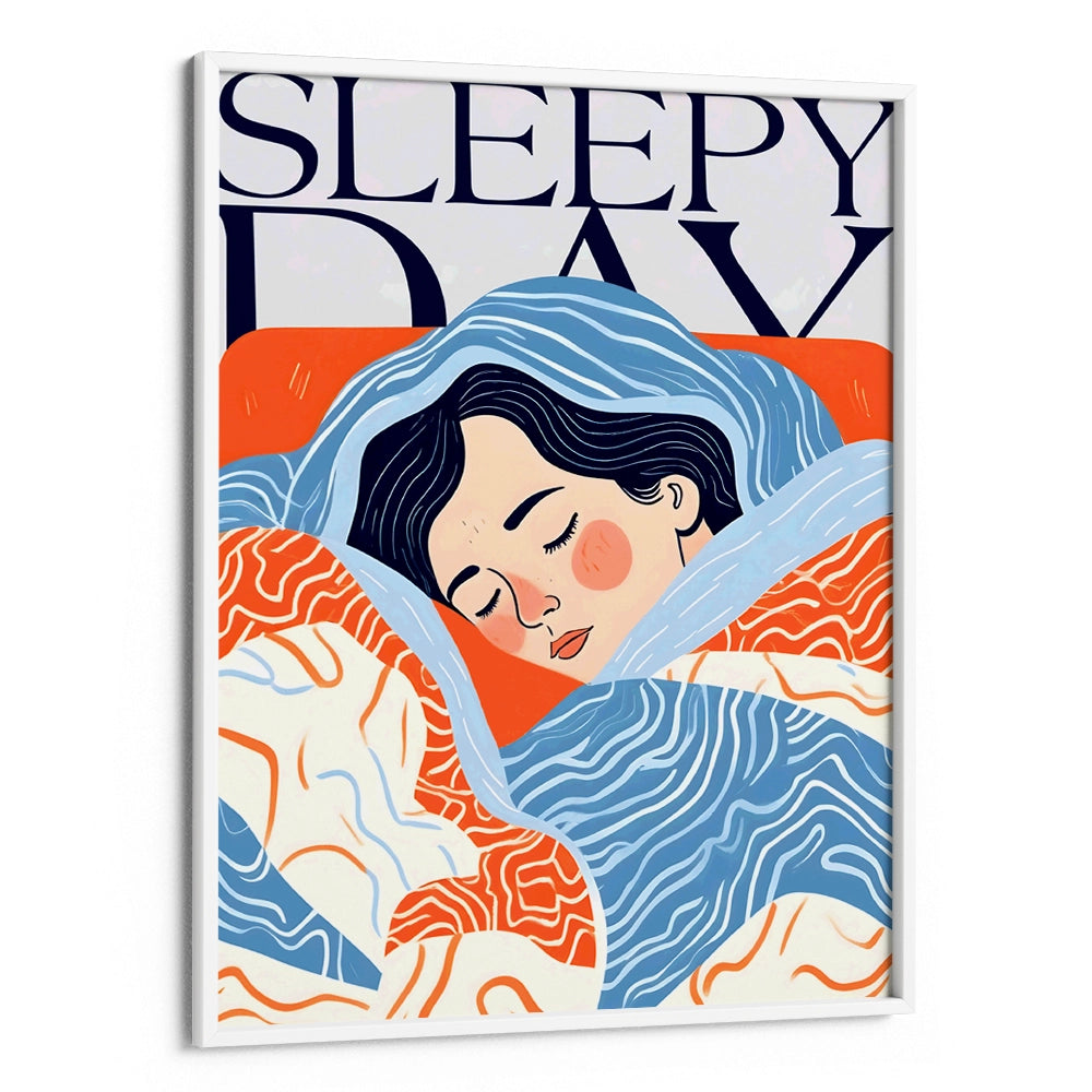 Sleepy Day Quotes Wall Art - XS / Matte Paper / Rolled Art - Nook At You