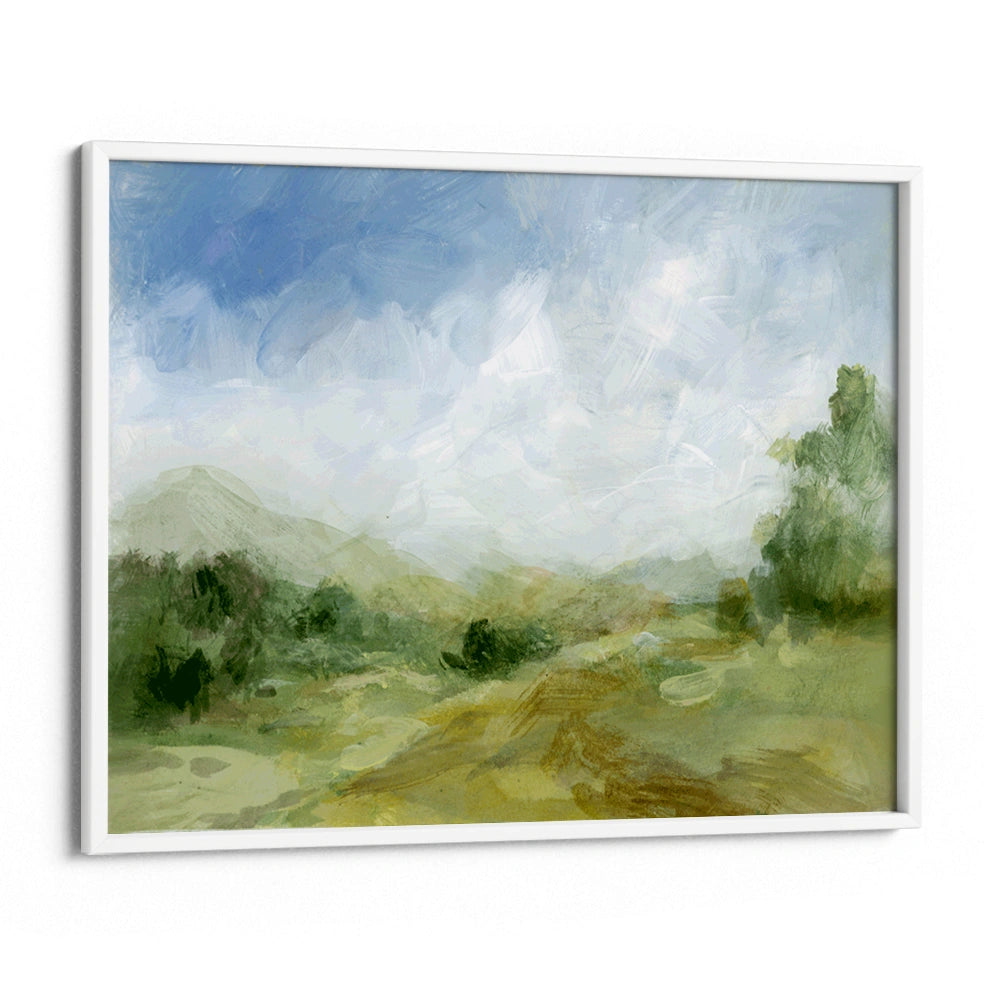 A Serene Countryside Scene Landscape Painting - XS / Matte Paper / Rolled Art - Nook At You