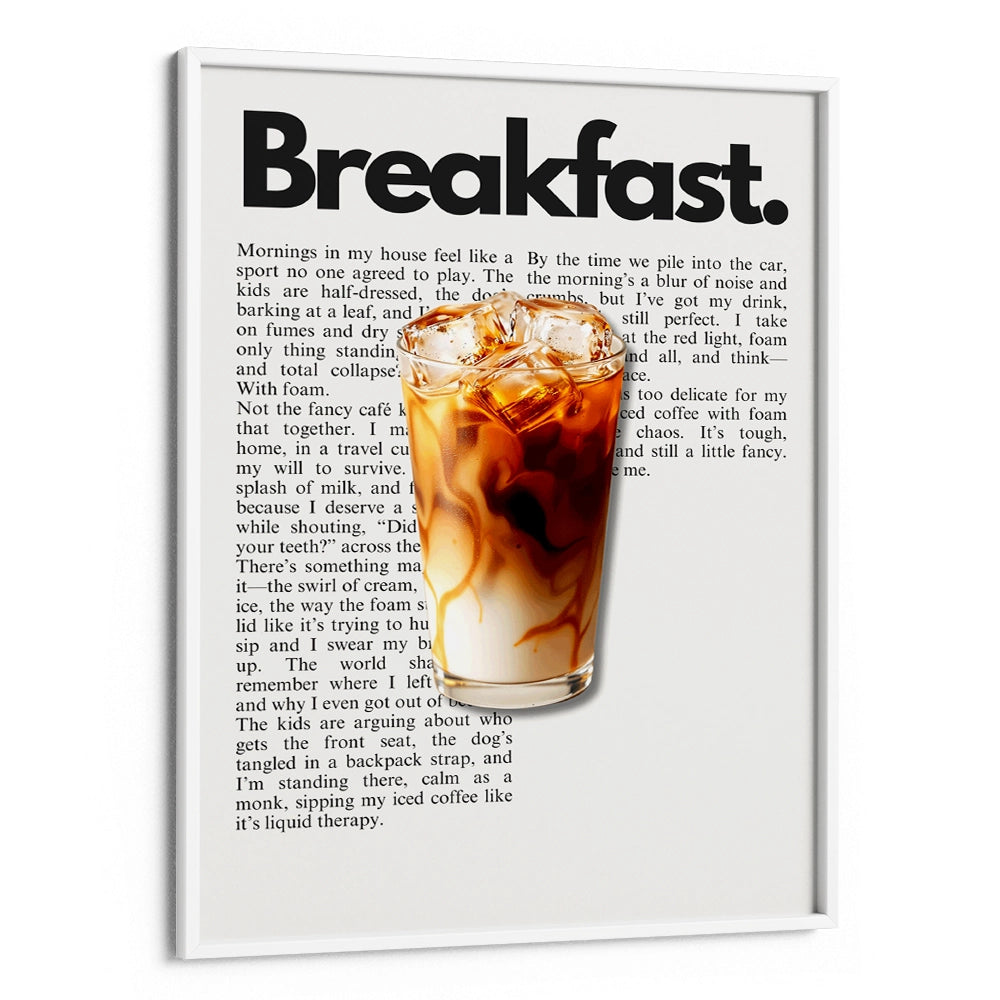 Caffeinated Survival Dining Room Wall Art Print - XS / Matte Paper / Rolled Art - Nook At You